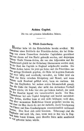 I. Tilsit-Insterburg