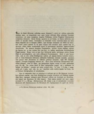 Ecloga ad userem emendavit et adnotavit Albertus Imhof