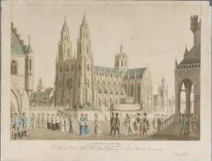 Kathedralkirche. In Schillers Tragödie: die Jungfrau von Orleans
