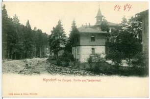 Kipsdorf. Partie am Fürstenhof