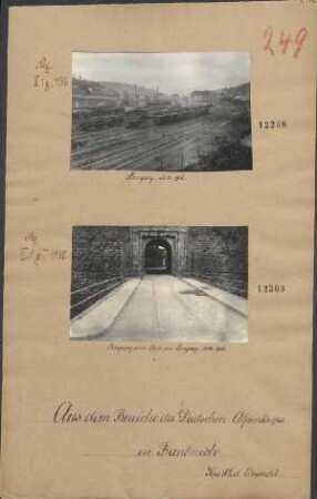 Eingang zum Fort von Longwy