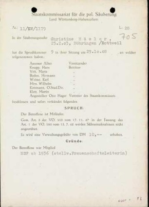 Häsler, Christine