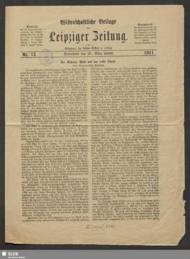 Titelseite einer Zeitung
