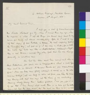 Brief von Carlyle, Thomas an Goethe, Johann Wolfgang von