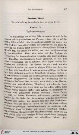 Capitel 13. Vorbemerkungen