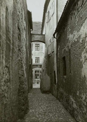 Bautzen : Bautzen, Predigergasse. Blick Richtung Schlossstrasse
