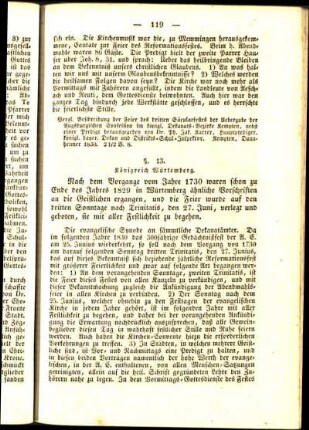 §. 13. Königreich Würtemberg.