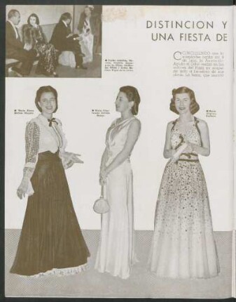 Distinción y elegancia en una fiesta de beneficencia