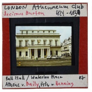 London, Athenaeum Club