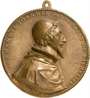 Medaille von Jean Warin auf Kardinal Richelieu, 1630