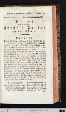 [Brief des heiligen Apostels Paulus an die Römer - Brief des heiligen Apostels Paulus an die Hebräer]