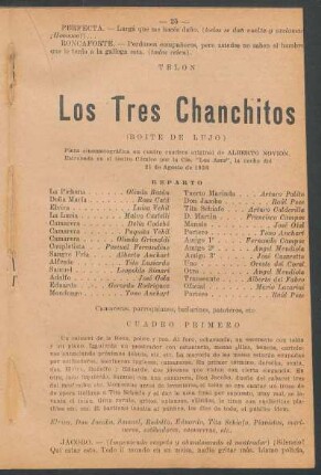 Los tres chanchitos : (Boite de lujo)