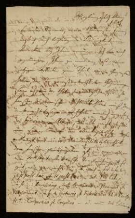 8: Brief von Gottlieb Hufeland an Gustav Hugo, Würzburg, 29.3.1804