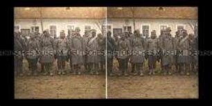 Gruppe serbischer Kriegsgefangener in Obrenovac
