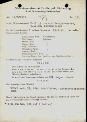Steck, Karl