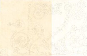 Gärtner, Friedrich von; Athen (Griechenland); Königliche Residenz (Athener Schloss) - Dekoration (Detail)