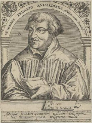 Bildnis des Georgius III., Fürst von Anhalt