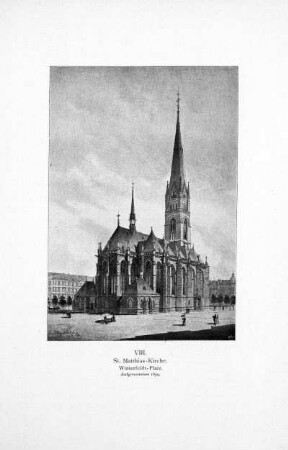 VIII. St. Matthias-Kirche. Winterfeldt-Platz. Aufgenommen 1899