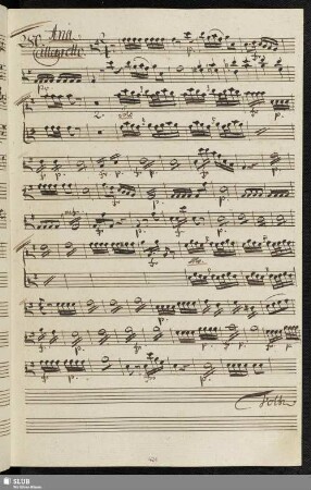 280. Aria: Da quei vaghi amati rai / Ottani, B.