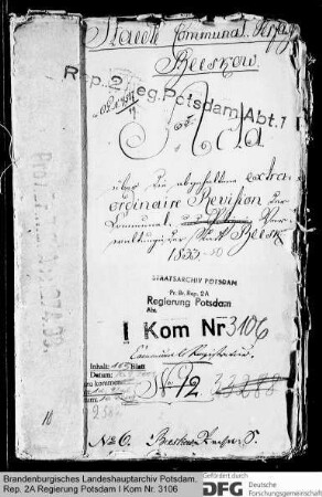 Revision der Kommunalverwaltung in Beeskow