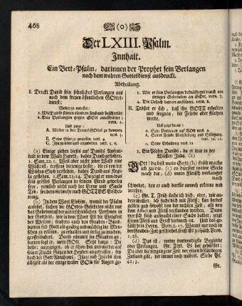 468-476, Der LXIII. Psalm