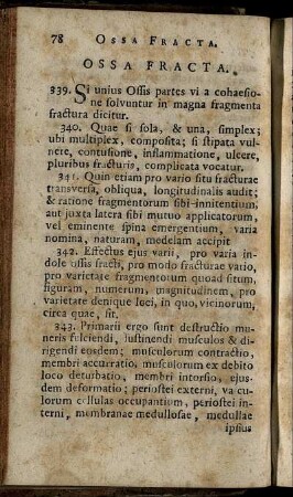 Ossa Fracta - De Morbis Ossium