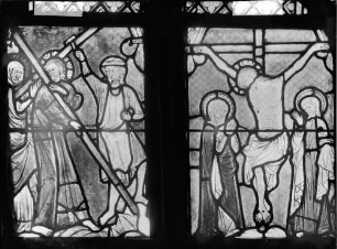 Burg Hohenzollern Glasmalerei Kreuzigung Jesus
