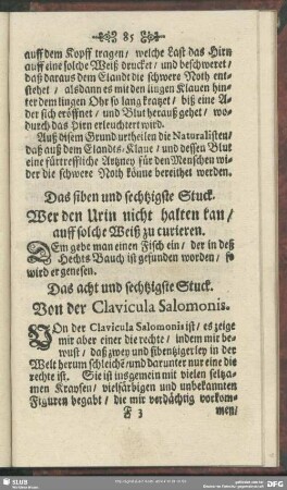 Das acht und sechtzigste Stuck. Von der Clavicula Salomonis