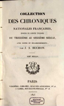 Chronique de la conquête de Constantinople et de l'établissement des français en Morée : écrite en vers politiques