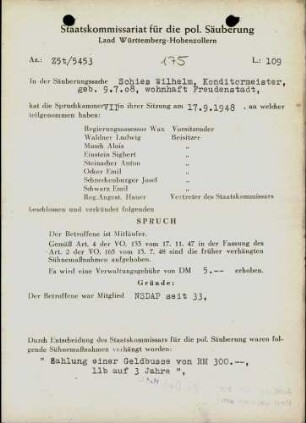 Schies, Wilhelm