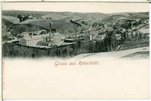Robschütz. Blick auf Robschütz