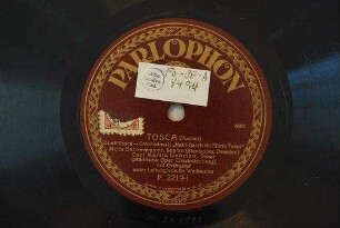 Tosca : Duett Tosca - Cavaradossi; "Hah! Geleit für Floria Tosca" / (Puccini)