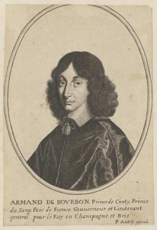 Bildnis des Armand de Bourbon de Conty