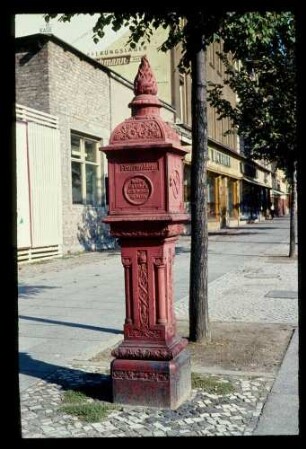 Alter Feuermelder Chlttbg. 2.10.60.