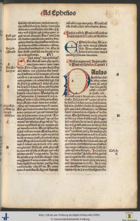 Argumentum in epistolam ad Ephesios