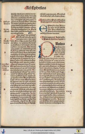 Argumentum in epistolam ad Ephesios