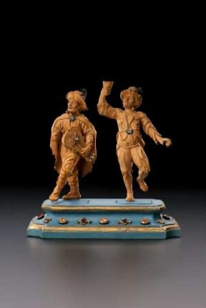 Zwei tanzende und musizierende Bettler, Dresden (?), 1720-1740
