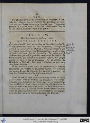 Titre IV.