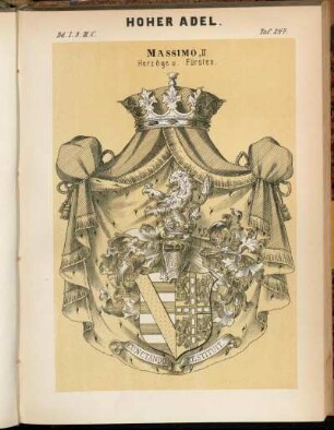 Taf. 247. Massimo, II. Herzöge u. Fürsten.