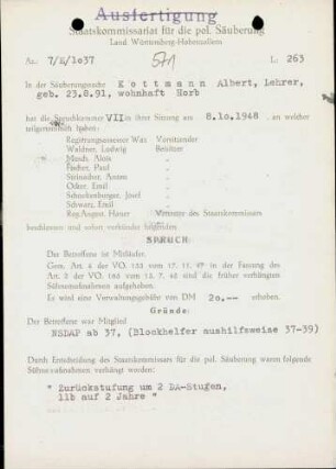 Kottmann, Albert