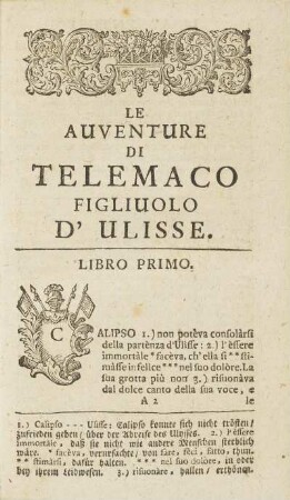 Libro Primo.