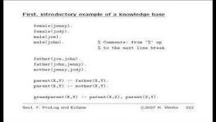 Sect. 6: scheduling Sect. 7: ProLog and Eclipse