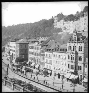 Karlsbad. Kreuzstraße und Kaiserstraße