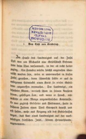 Meteore : Novellen-Cyclus, 1