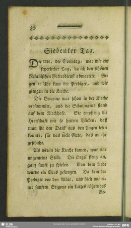 Siebenter Tag