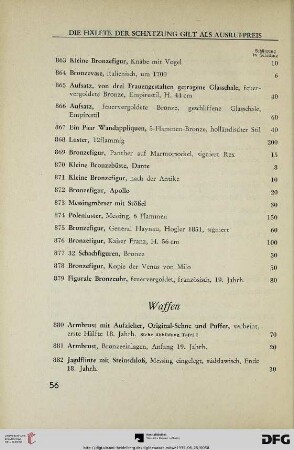 Waffen (Nr. 880-994)
