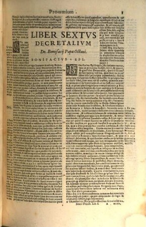 Decretum Gratiani, 3. Liber sextus decretalium ...