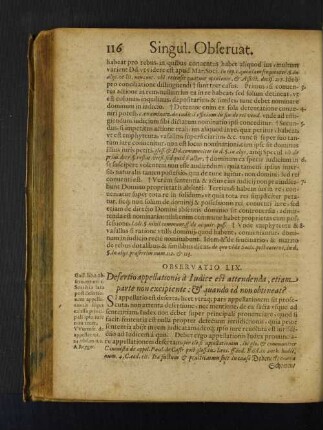 Observatio LIX. Desertio appellationis à Iudice est attendenda, etiam parte non excipiente: et quando id non obtineat?