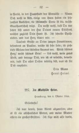 227. An Mathilde Heine