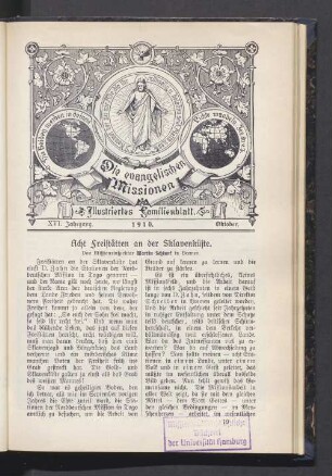 XVI. Jahrgang. 1910. Oktober